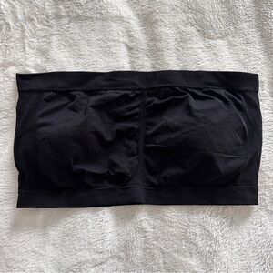 Black bandeau bra